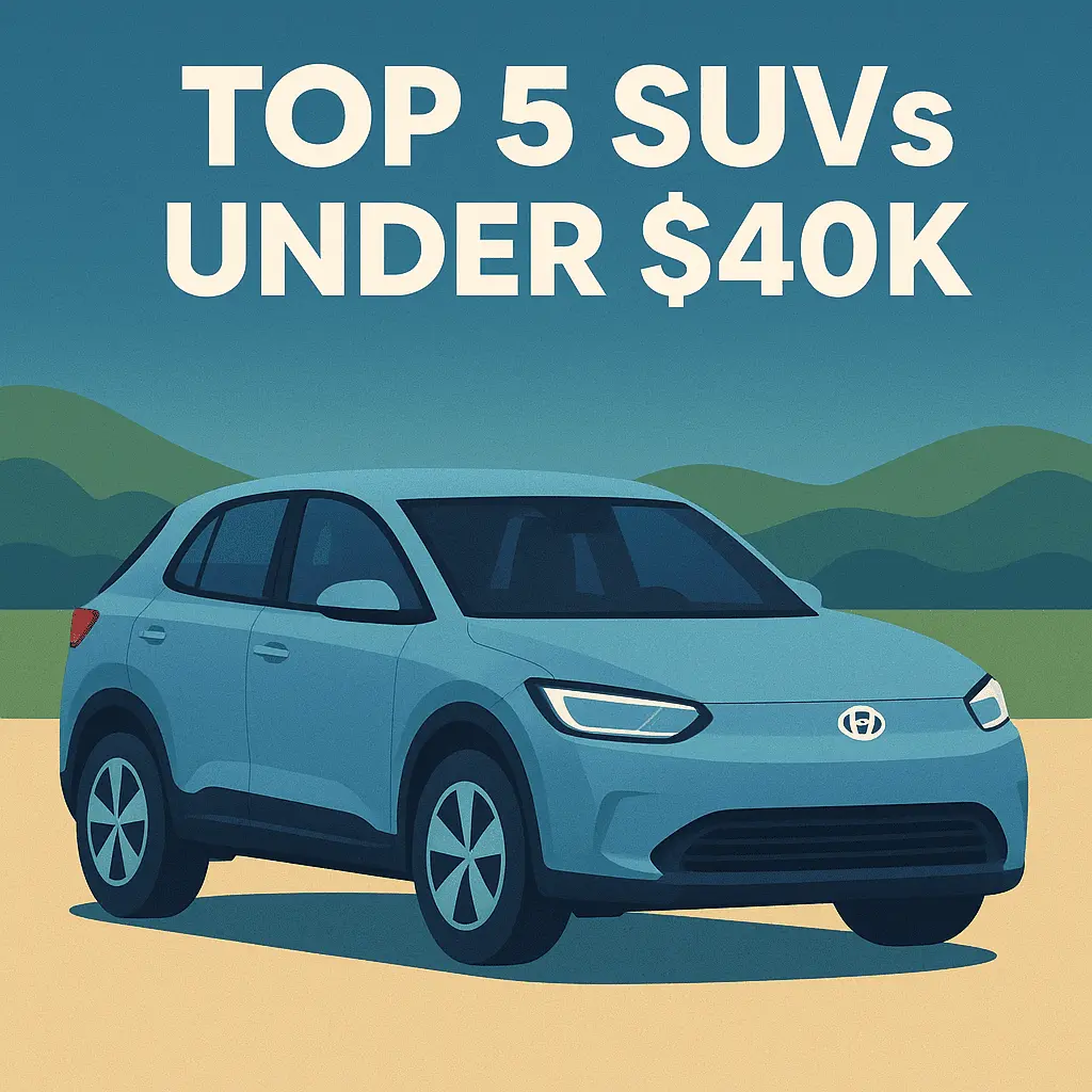 Top 5 SUVs under 40k
